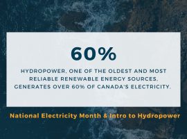 National Electricity Month & Intro to Hydropower