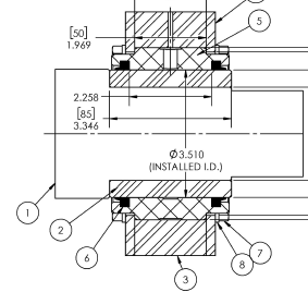 Advanced polymer bearings for oscillating applications