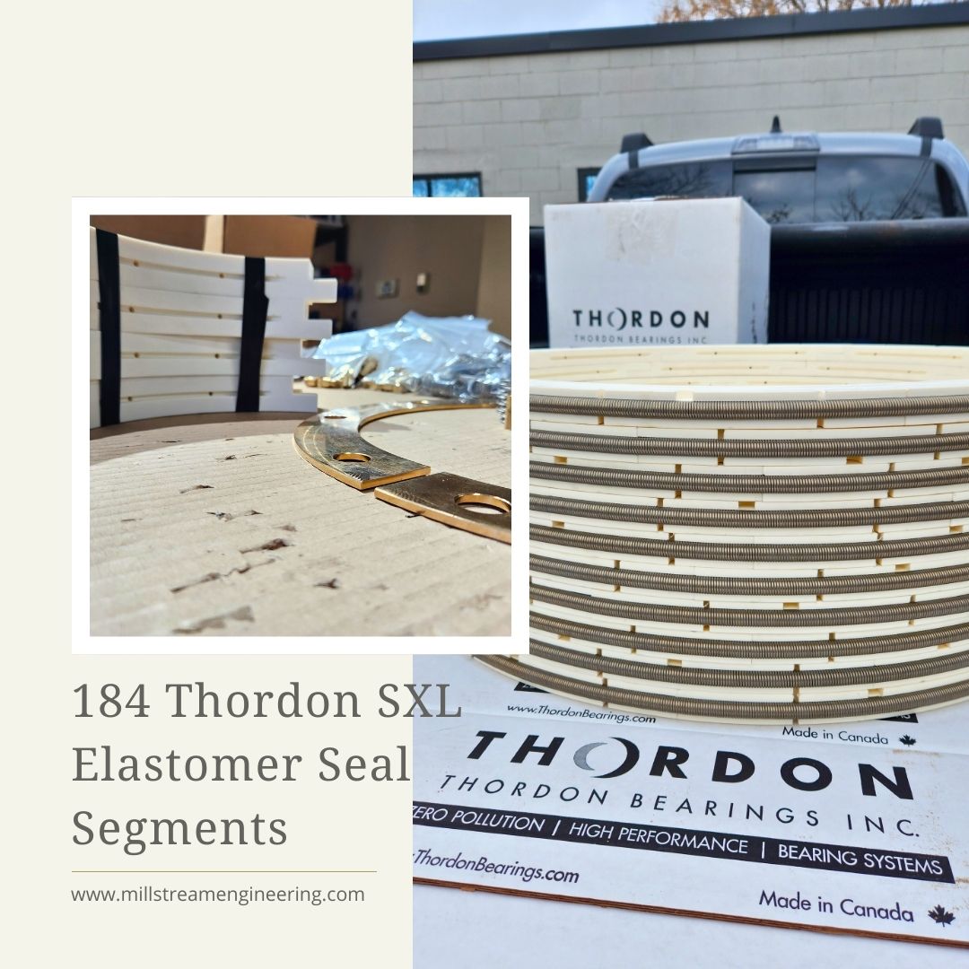 Thordon SXL seal segments delivery